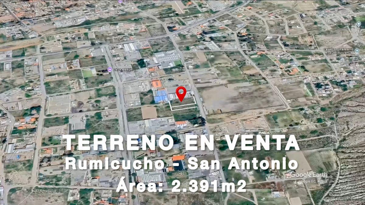 Terreno en Venta 2.391 m² – Zona en Expansión | Alto Potencial de Plusvalía – Rumicucho — imagen 6