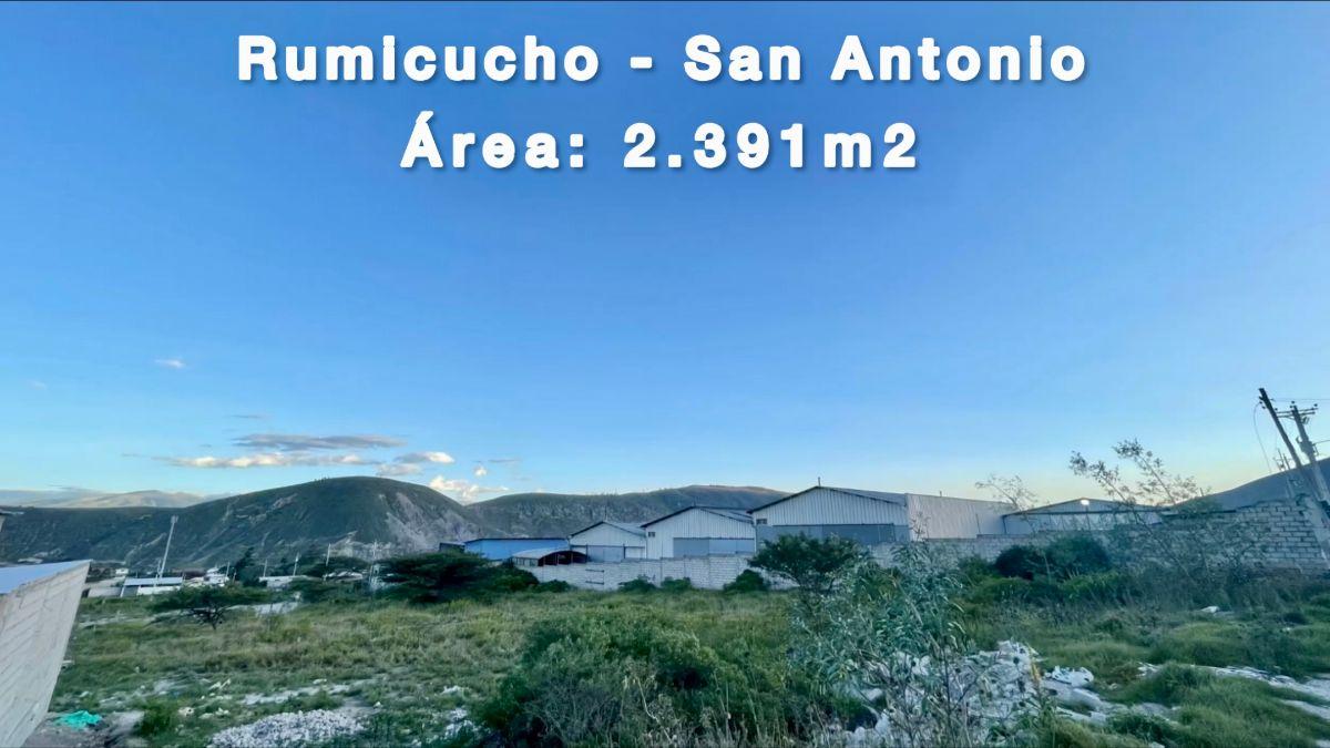 Terreno en Venta 2.391 m² – Zona en Expansión | Alto Potencial de Plusvalía – Rumicucho — imagen 3