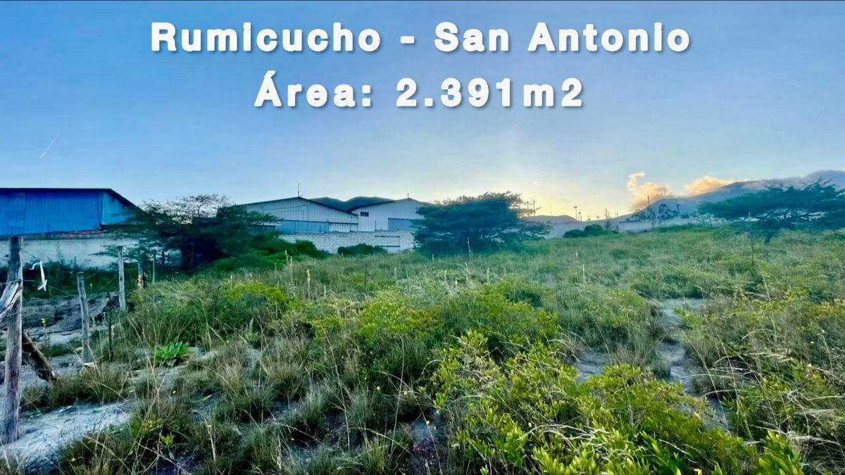Terreno en Venta 2.391 m² – Zona en Expansión | Alto Potencial de Plusvalía – Rumicucho — imagen 2