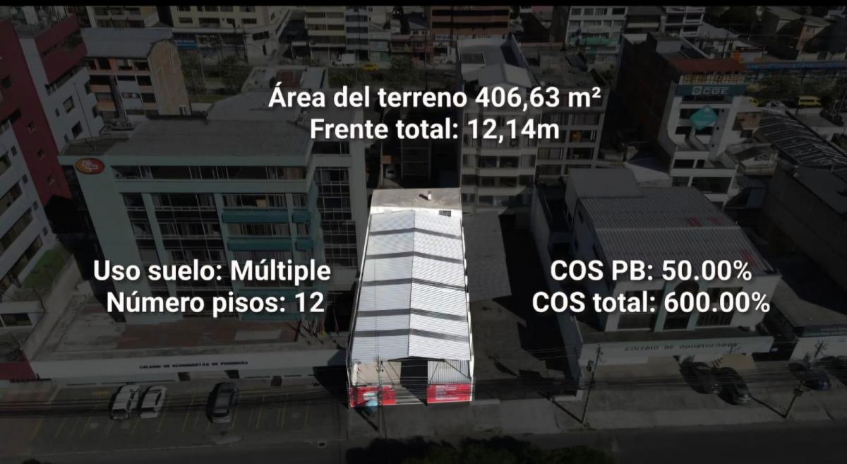 Terreno Comercial 407 m² Iñaquito Sector La Carolina — imagen 9