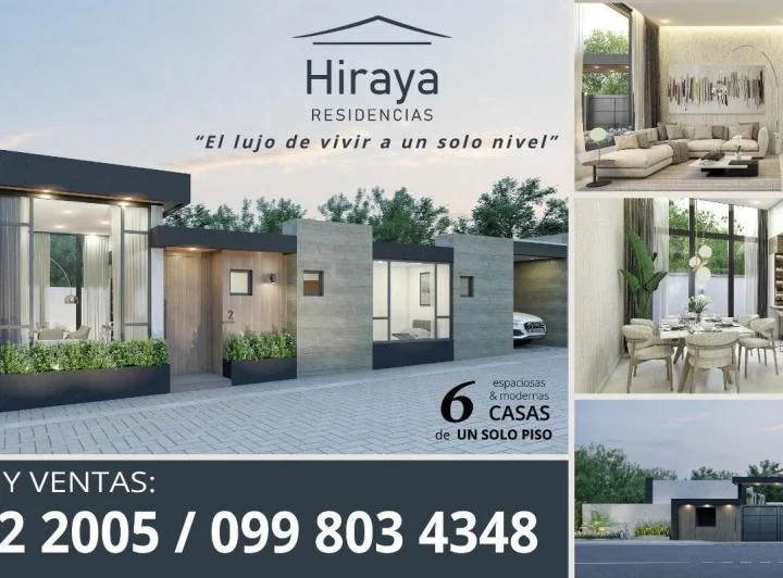 Casas Independientes de Una Sola Planta Ubicadas en Tumbaco - Hiraya Residencias — imagen 1