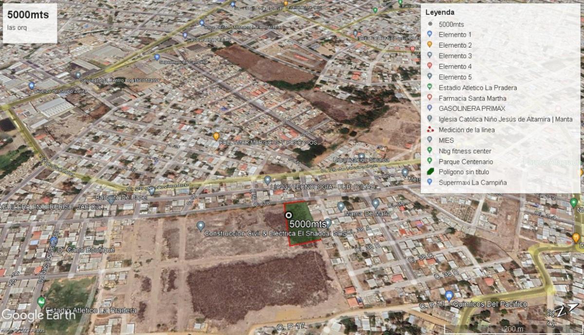 Terreno en Venta Las Orquideas Manta Zona Norte, Manabí — imagen 2
