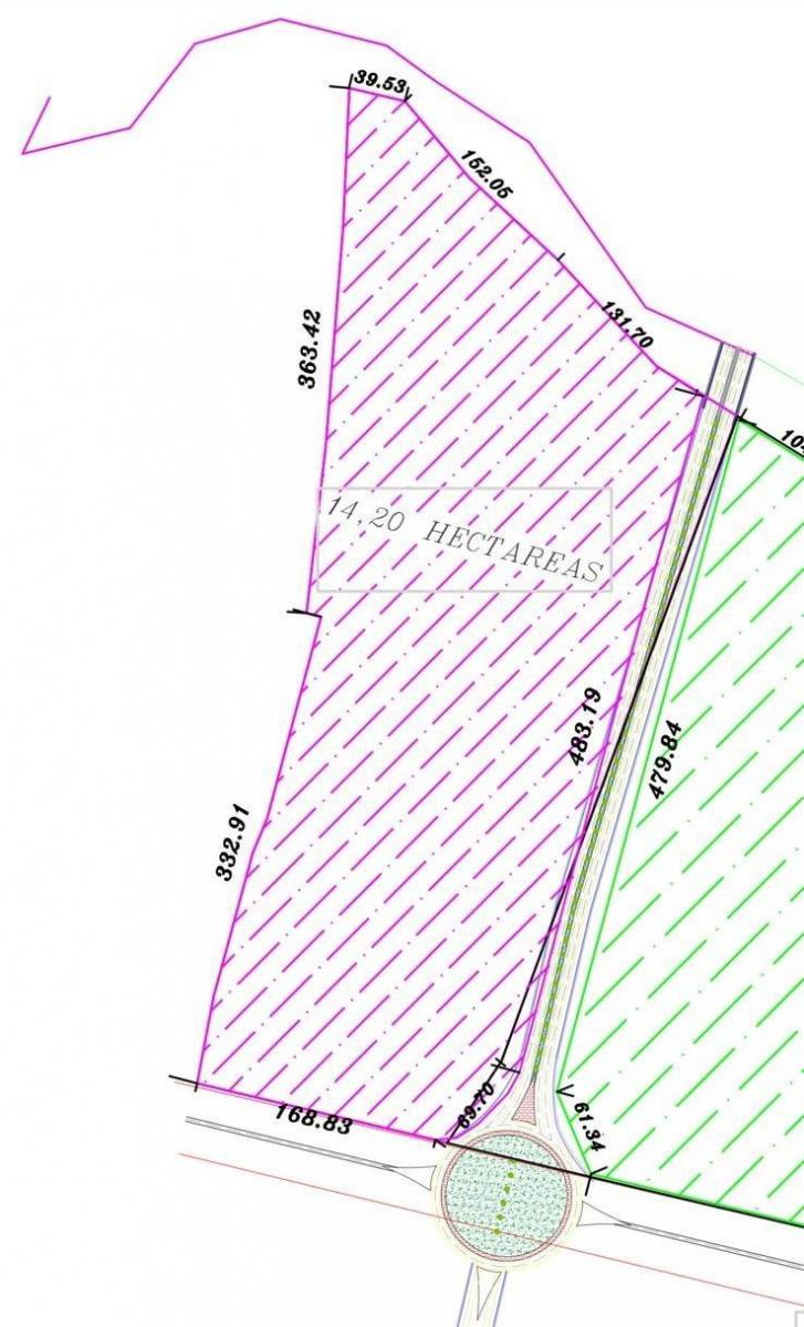 Terreno en Venta 14 Hectáreas (142.000 M²) - Vía Durán - Tambo, Guayas — imagen 2