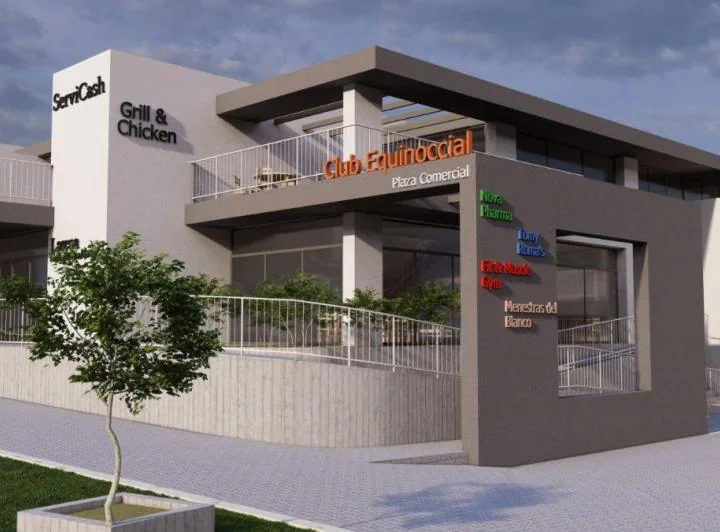 Fg - Local con Terraza en Plaza Comercial - 157 m² en Venta en Mitad del Mundo — imagen 1