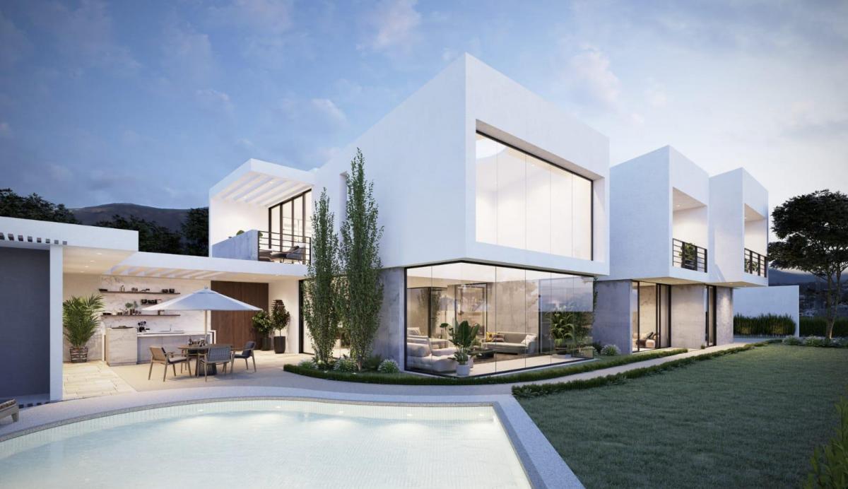 Venta Casa de Lujo en Construcción 3 Dorm. y Piscina Sector Tumbaco — imagen 10