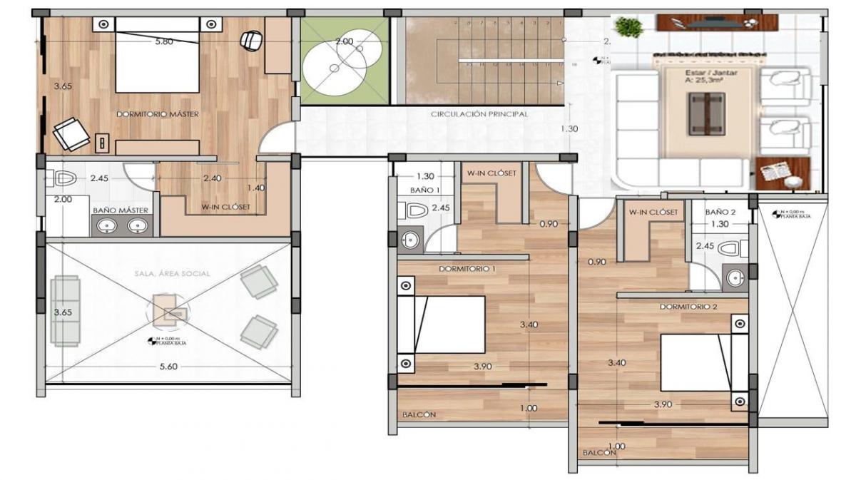 Venta Casa de Lujo en Construcción 3 Dorm. y Piscina Sector Tumbaco — imagen 7