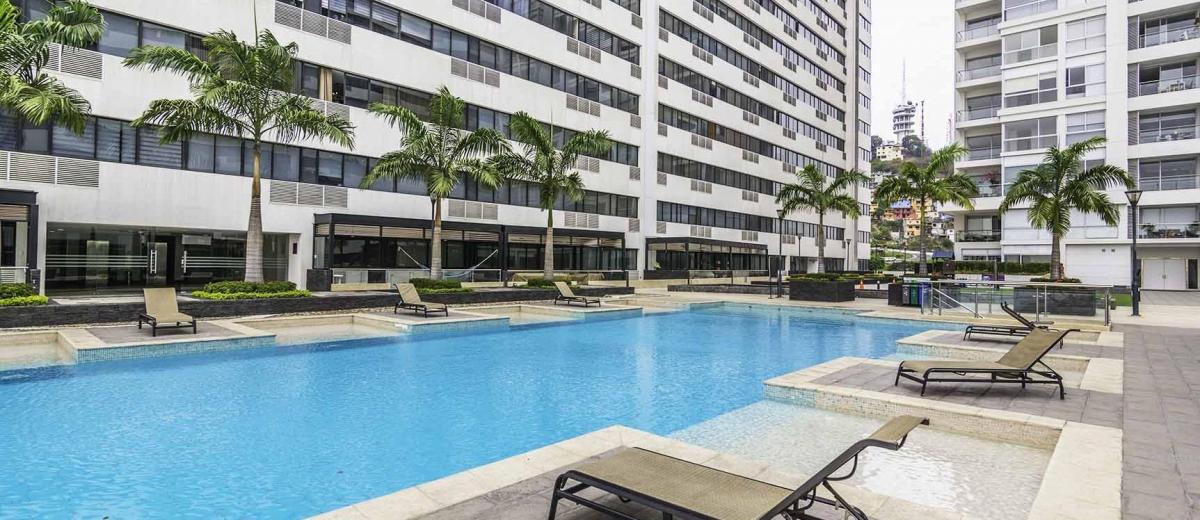 Departamento en Venta o Alquiler 1er Piso Alto - Edif. Spazio Puerto Santa Ana, Guayas — imagen 7