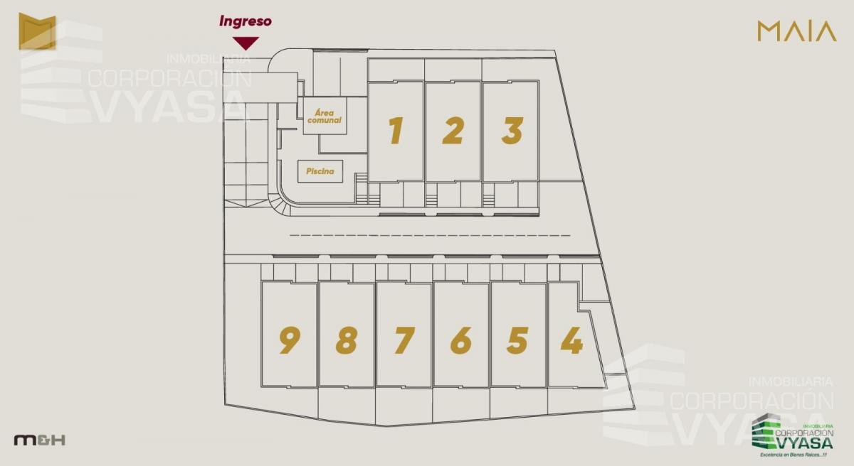 Tumbaco - La Viña Alta Bellavista, Casa en Venta 183.50 m² por Estrenar - C8 — imagen 8