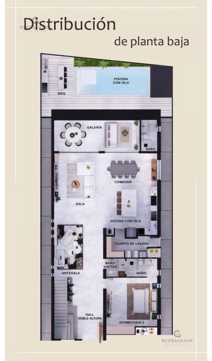 Venta de Casa Proyecto en Urb. Sta. Maria Casa Grande con 3 Hab. con Baño Privado y Walk - in Closet. m. B, Guayas — imagen 4