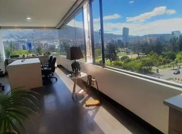 Ct Venta Oficina en Edificio Moderno con Seguridad y Exelente Vista Sector Carolina Centro Norte — imagen 4