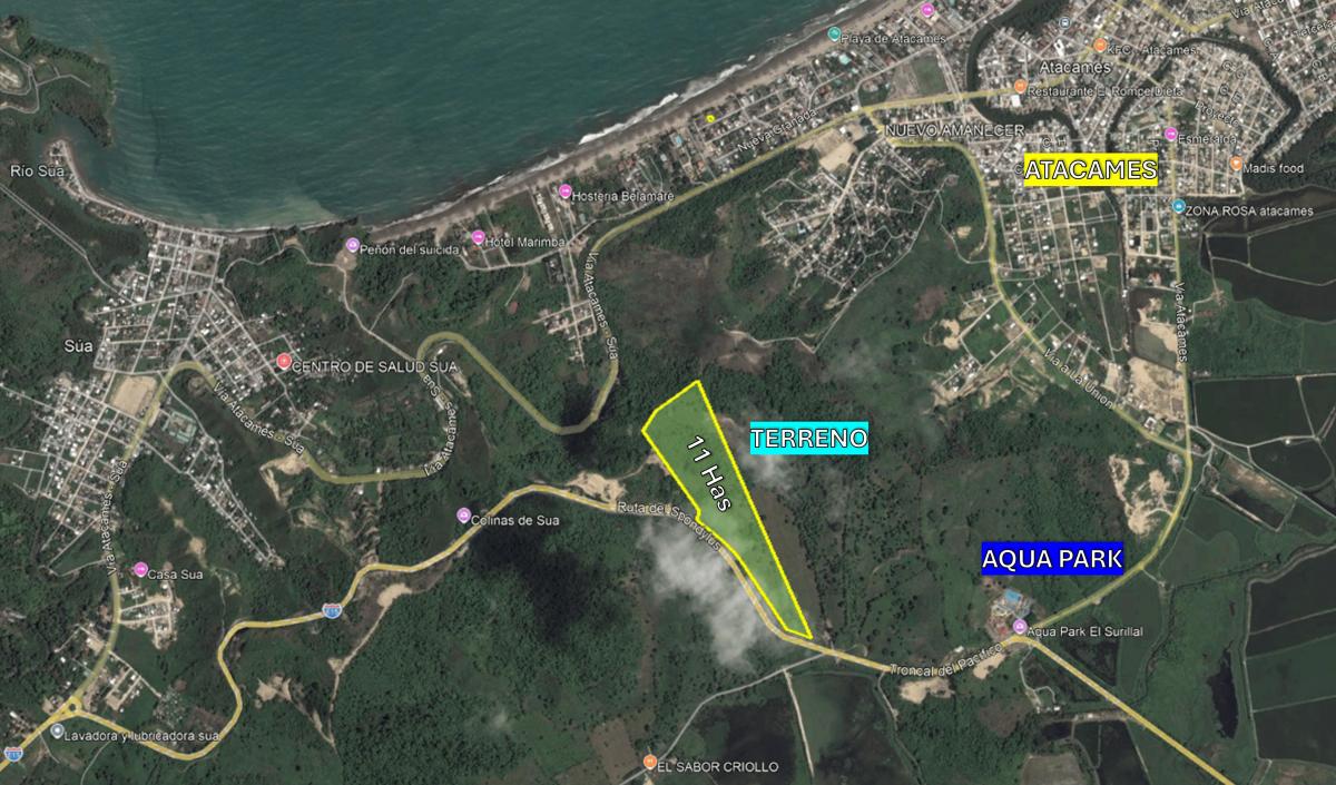 Venta de Terreno de 11.00has en Atacames — imagen 9