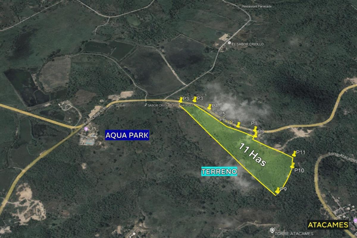 Venta de Terreno de 11.00has en Atacames — imagen 7