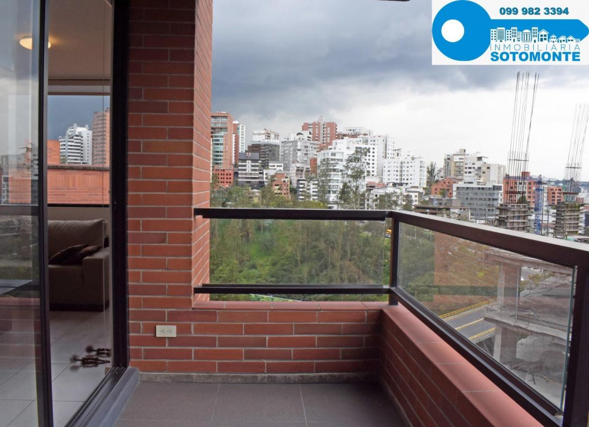 Departamento de Venta Bellavista con Balcon Moderno Piso Alto Linda Vista 3 Hab. Provincia de Pichincha — imagen 2