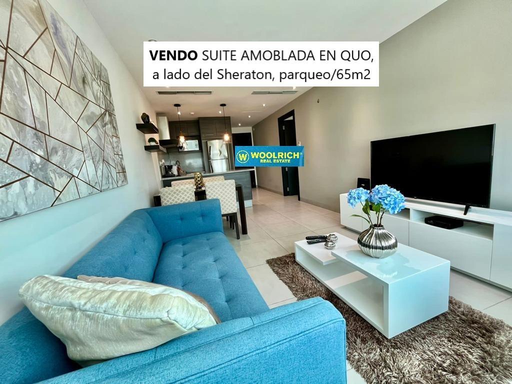 Vendo Hermosa Suite Amoblada en Edificio Quo, Parqueo, 65 m², Guayas — imagen 7