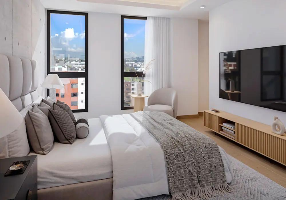 Quito Tenis, en Construcción Moderno Edif. Suite Lujo de 42 m² y 51 m², Ascensor, Seguridad — imagen 3