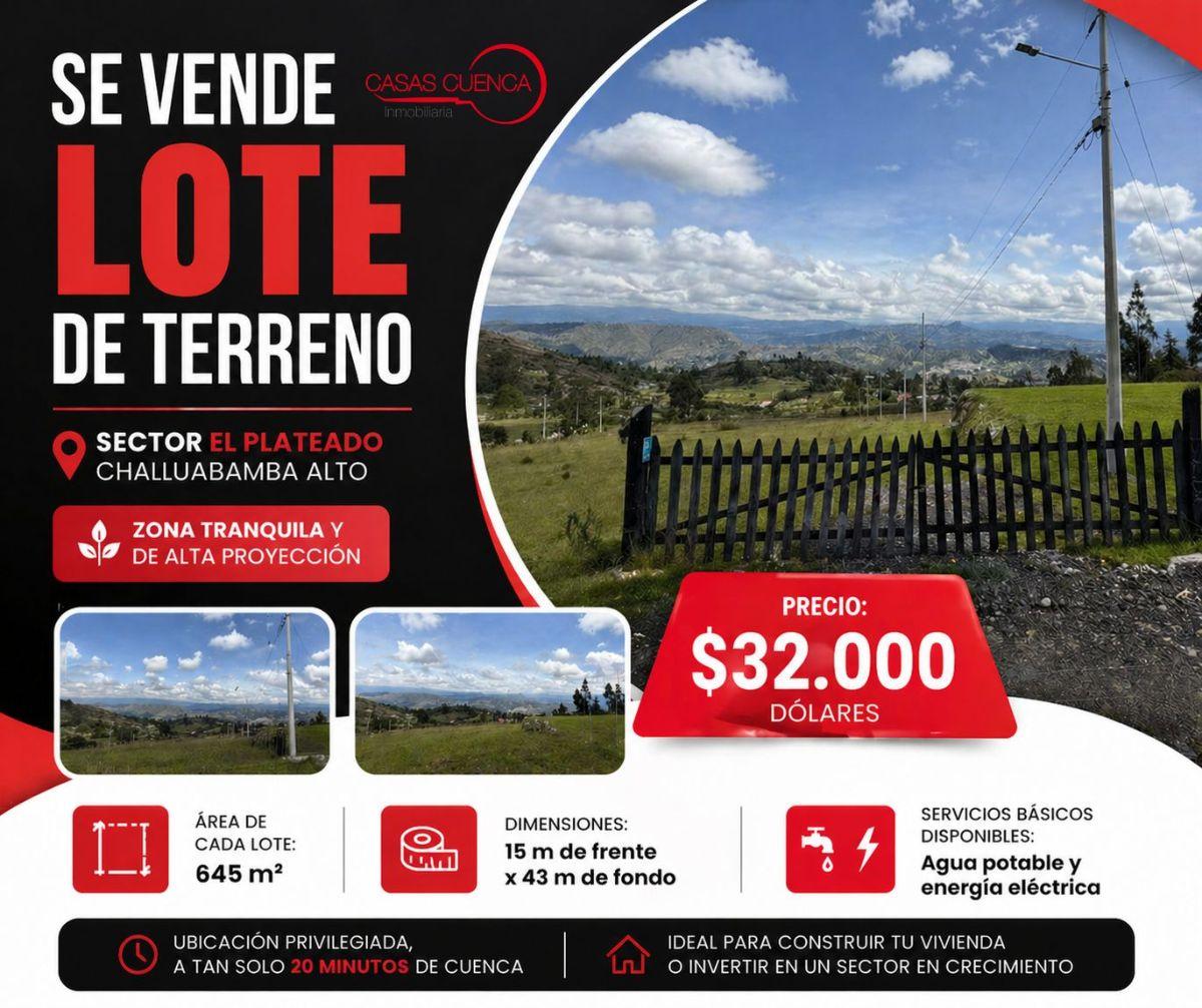 Amplio Lote de Terreno en Challuabamba Alto T3192, Azuay — imagen 10