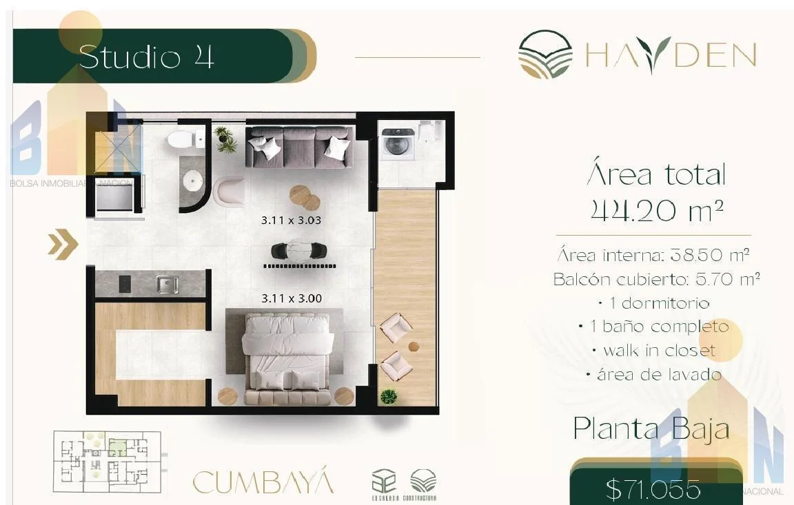 Departamentos en Planos en Venta Cumbaya — imagen 3