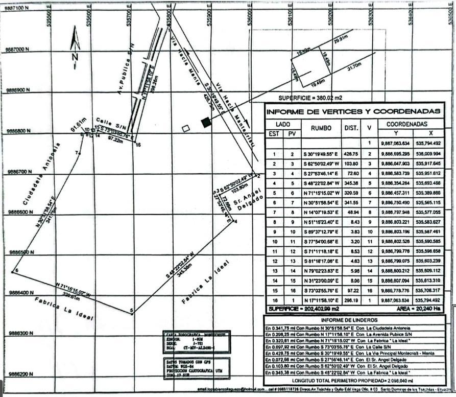 En Venta Terreno 20.5 Hectáreas, Montecristi, Manabí — imagen 2