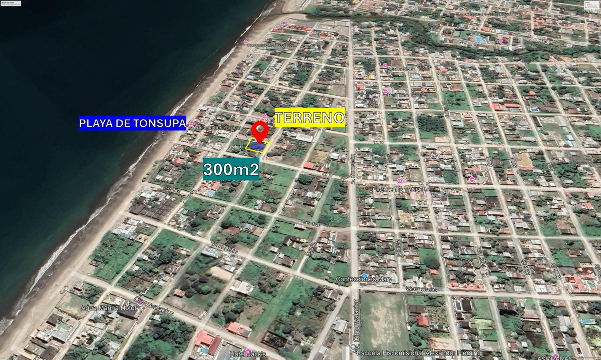 Terreno en Venta en Tonsupa 310 m² — imagen 2