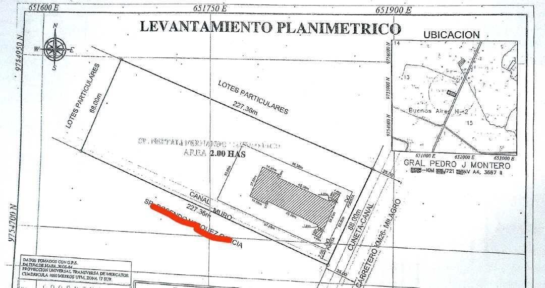Yaguachi 2 Hectáreas Via Milagro Terreno Industrial en Venta, Guayas — imagen 7