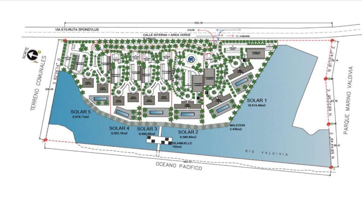 Terreno de Venta Frente Al Mar Ideal Para Proyecto Ubicado en Valdivia - Ruta del Spondylus — imagen 6