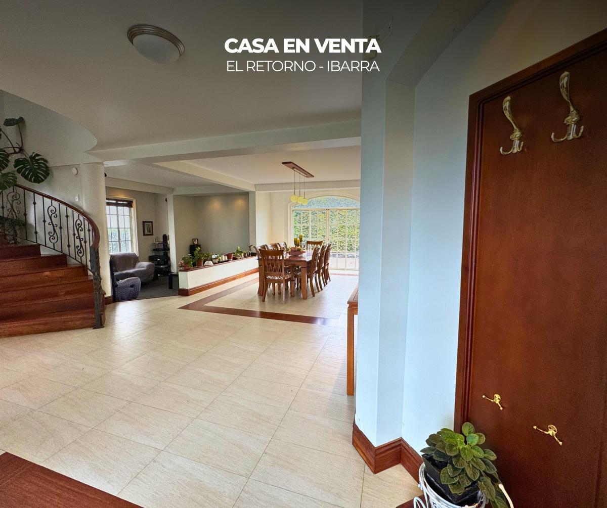 Venta Casa Independiente 355 m² 4 Dorm. Av El Retorno Ibarra, Imbabura — imagen 3