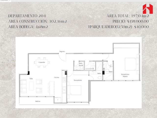 Vendo Departamento de 2 Habitaciones en Cuenca – Sector Av Ordoñez Lasso (Dp3980), Azuay — imagen 9