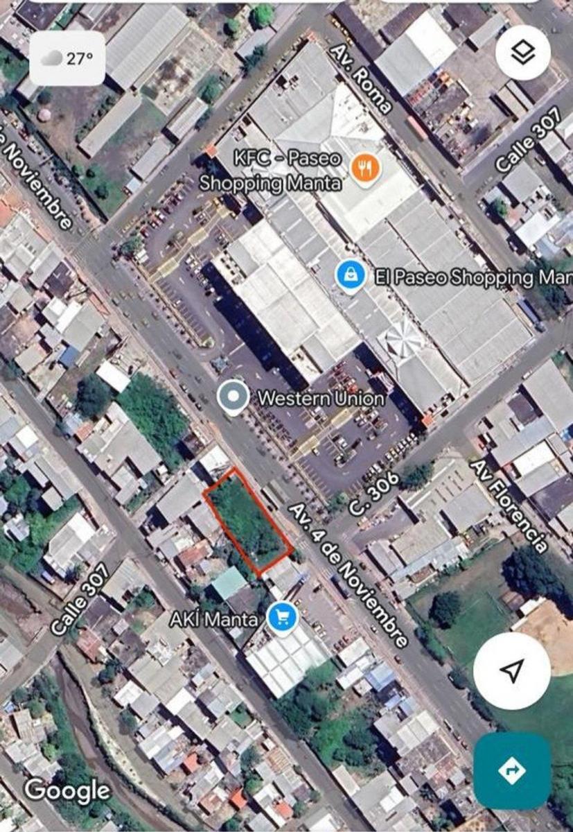 Terreno Comercial de Venta Manta 4 de Noviembre B/l, Manabí — imagen 2