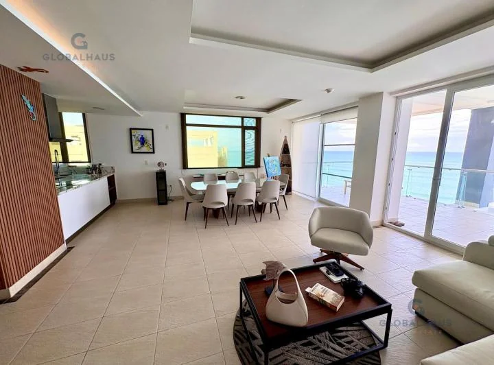 Departamento en Venta 3 Habitaciones con A/c - Máster con Balcón y Vista Al Mar. A. g, Manabí — imagen 1