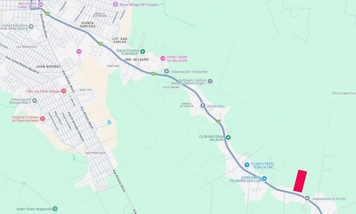 Se Vende Terreno Para Urbanización en Milagro, Sector Banco de Arena Fraq, Guayas — imagen 3