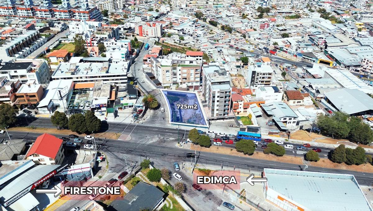 Venta Terreno 725 m² Eloy Alfaro Esquinero — imagen 9