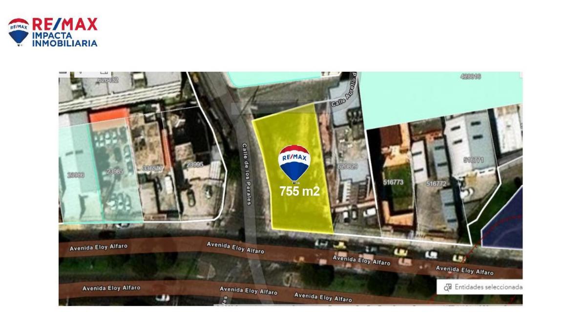 Venta Terreno 725 m² Eloy Alfaro Esquinero — imagen 7