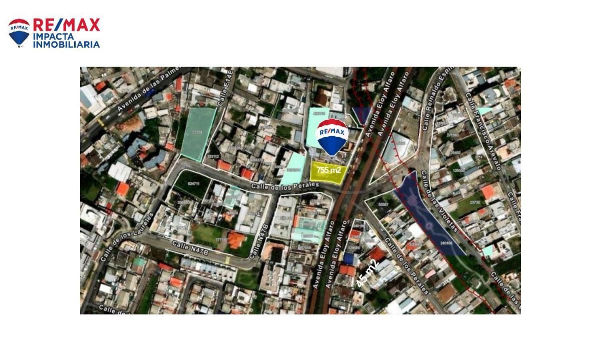 Venta Terreno 725 m² Eloy Alfaro Esquinero — imagen 6
