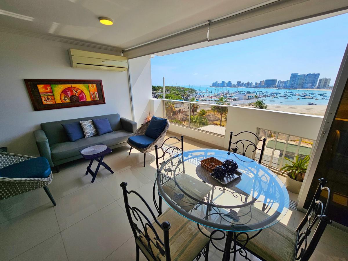 Vendo o Alquilo Lindo Departamento con Espectacula Vista Al Oceano de Salinas — imagen 7