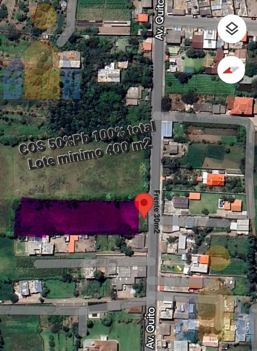 Vendo Terreno Urbano Checa Cos 50% 100% Calle Quito Polo Club Para Proyecto Inmobiliario — imagen 7