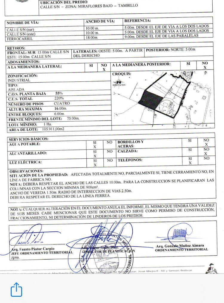 Terrenos Industriales en Tambillo por La Remonta — imagen 6