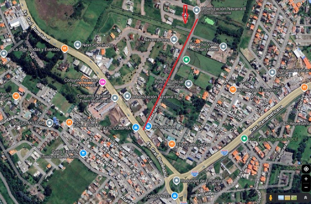 Vendo Terreno Plano 927,31 m² - $111.900 Urb. Navarra II Sector El Colibrí - Valle de Los Chillos — imagen 8