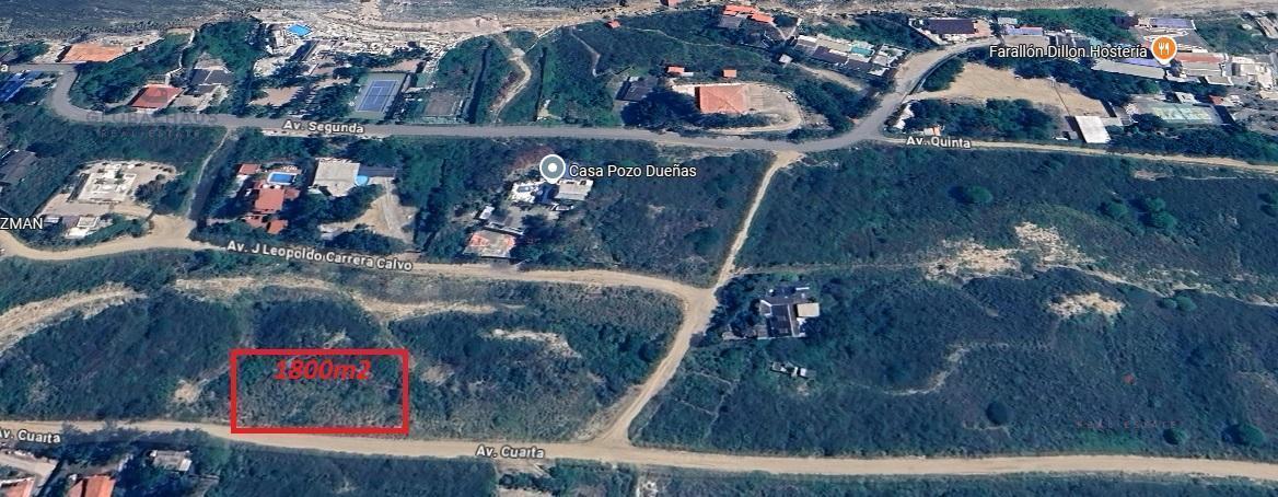 Venta de Terreno en Ballenita de 1.800 m² A. F. Provincia de Santa Elena — imagen 4