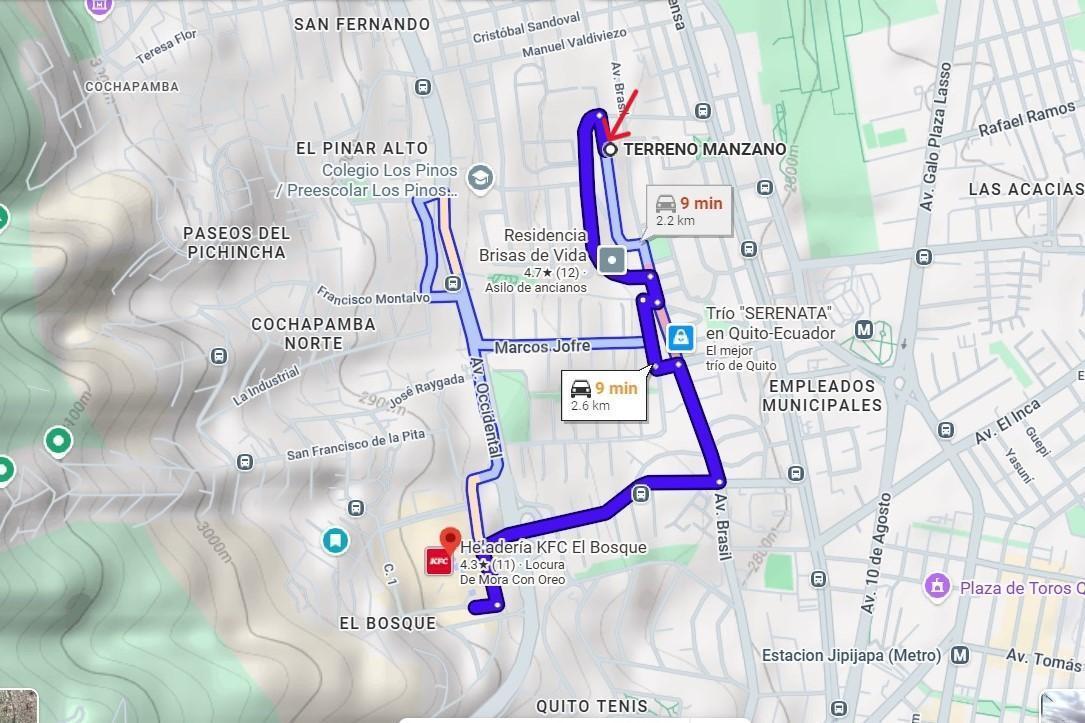 Terreno en Venta La Concepción Norte de Quito — imagen 2