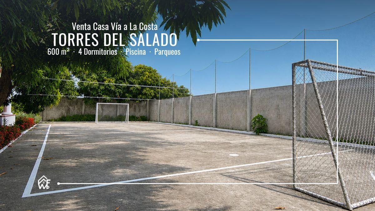Venta Casa en Vía a La Costa | 1.780 m² de Terreno | Piscina, Jacuzzi y Cancha | $870.00, Guayas — imagen 9