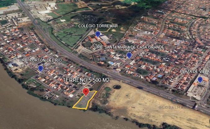 Terreno en Venta Av Febres - Cordero Junto a Urb. Portón del Río, Frente a Plaza Villa Club. G. P, Guayas — imagen 3