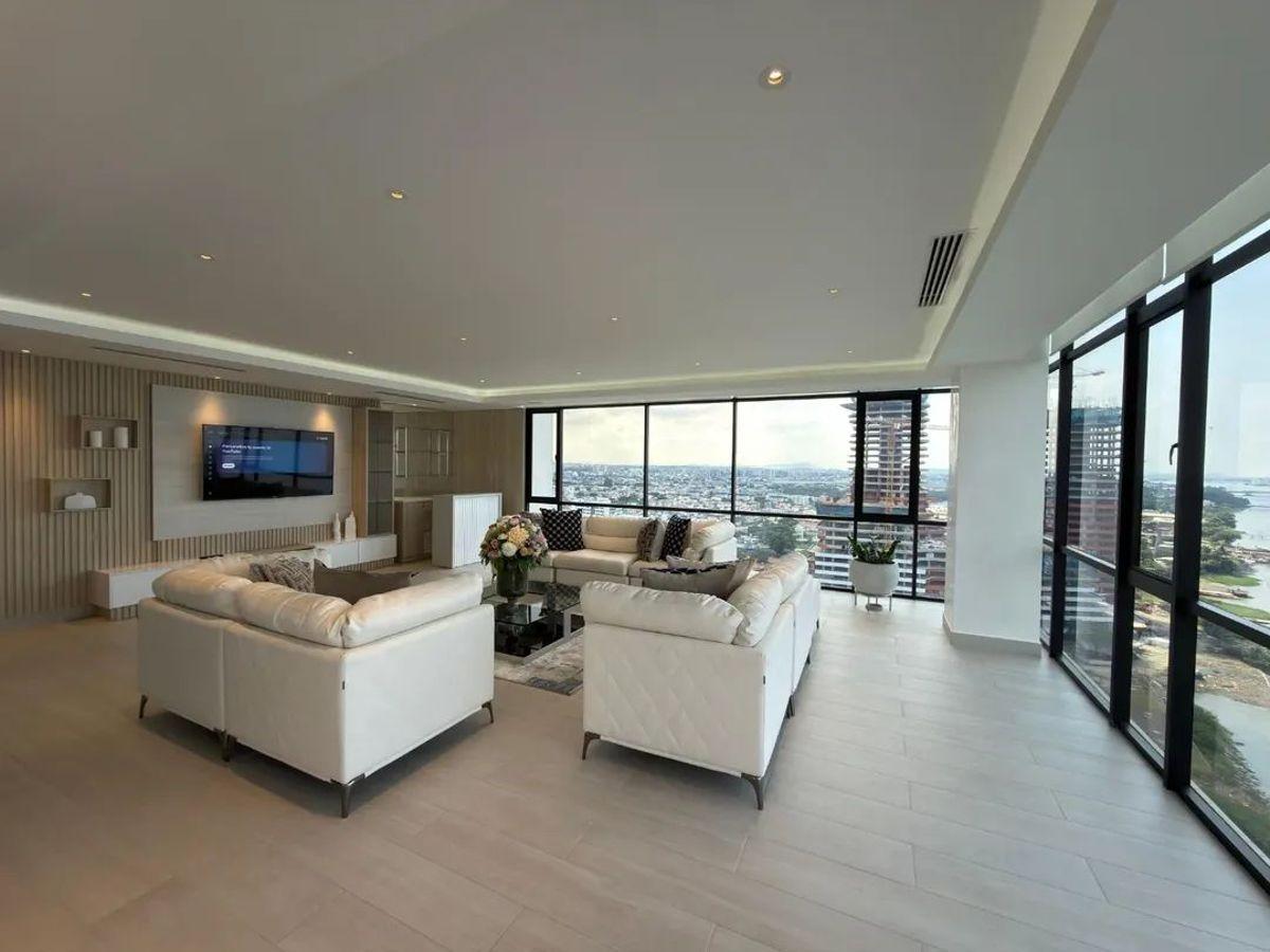 Exclusivo Penthouse con Vista Al Rio en Venta en Bellini (Puerto Santa Ana), Guayas — imagen 7