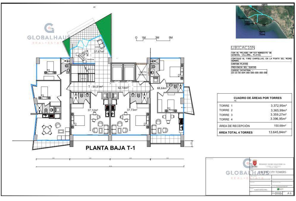 Venta de Departamentos, Proyecto Pacific City Towers - Playas m. H. Guayas — imagen 3