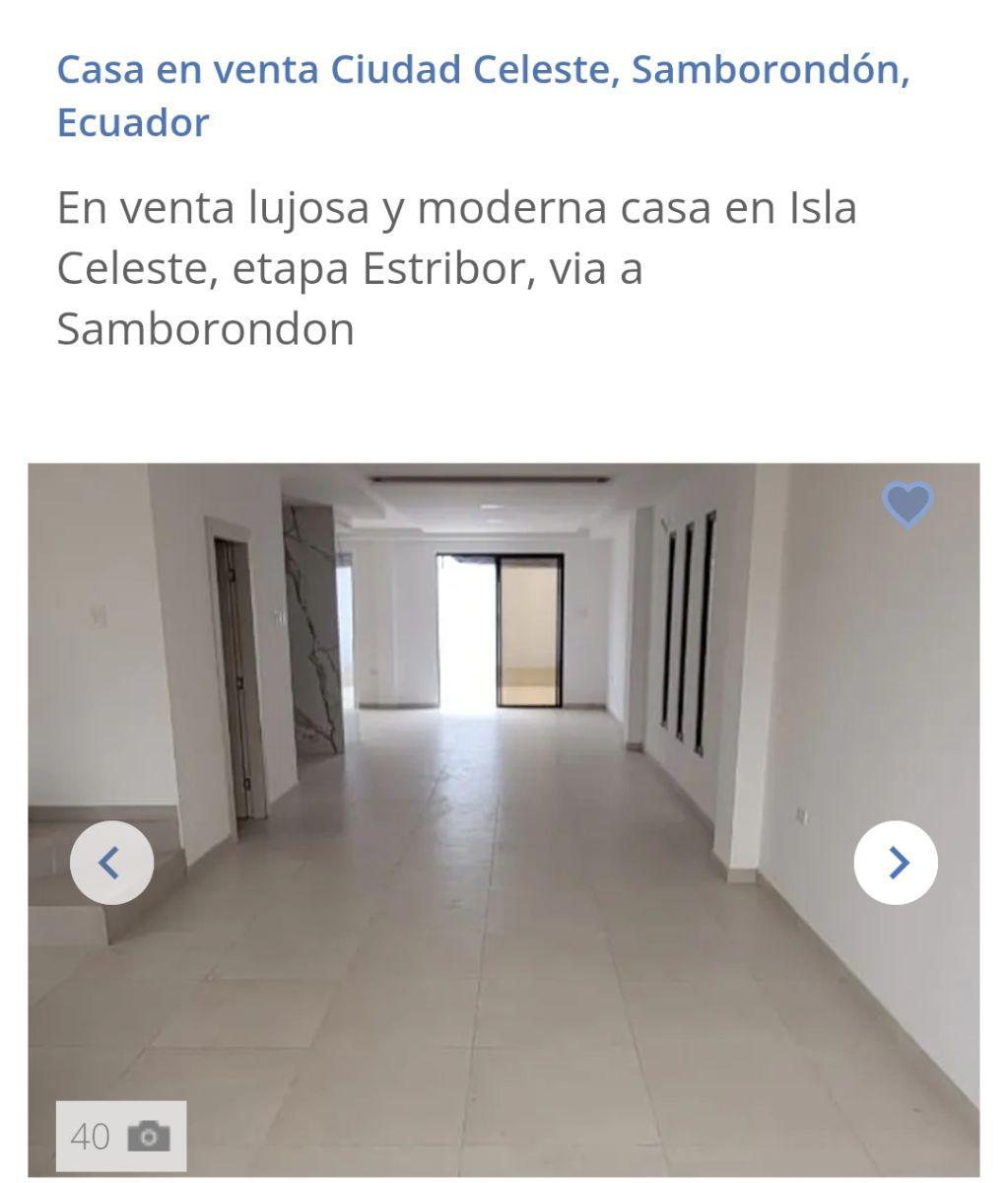 Vendo Casa de Estreno Ciudad Celeste Samborondon, Guayas — imagen 8
