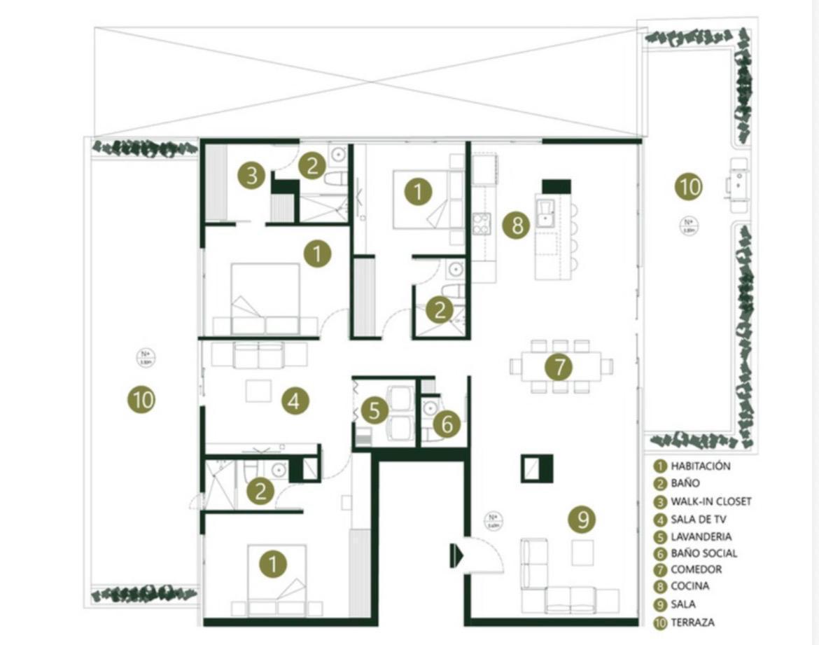 Vendo Departamento de Lujo por Estrenar 3 Dorm., Bellavista — imagen 3
