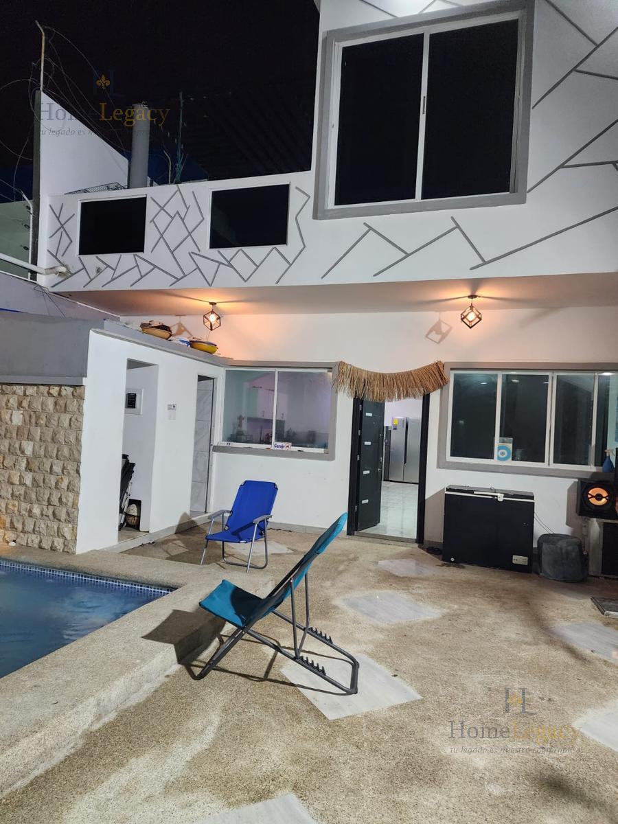Venta de Casa en La Playa con Piscina Para Vivir o Invertir Ag, Guayas — imagen 7