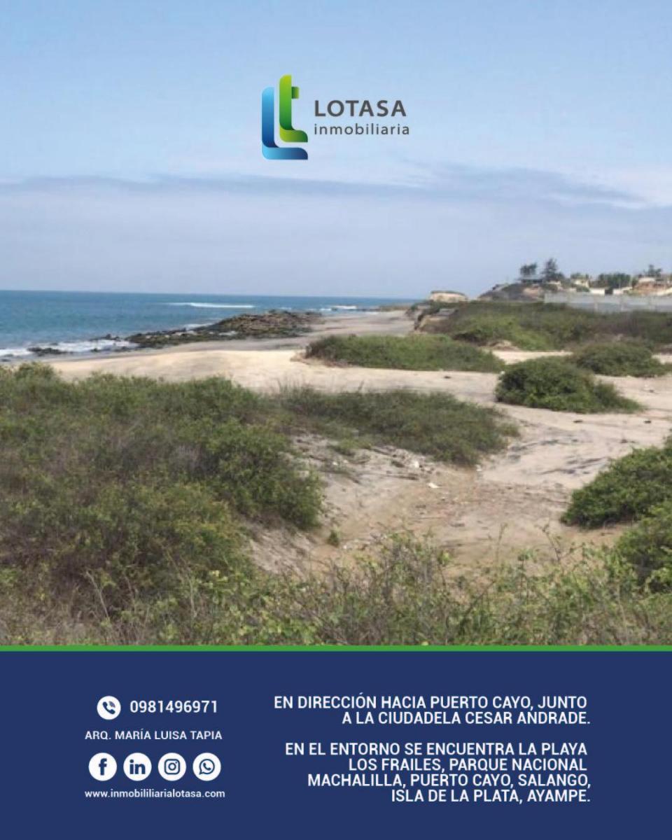 Terreno 40.270 m² Puerto Lopez Frente Al Mar, Manabí — imagen 2
