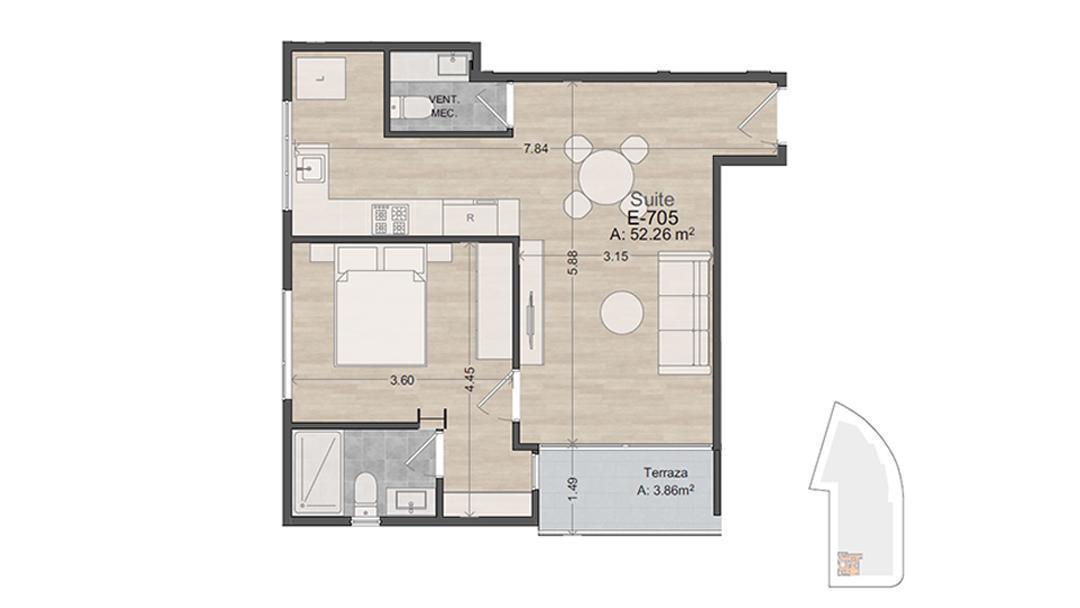 Departamento Venta con Linda Vista de La Ciudad — imagen 10
