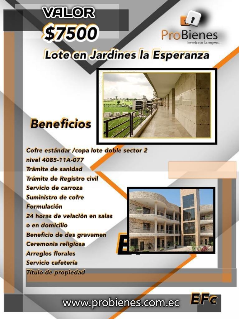Se Vende Lote en Jardines La Esperanza, Guayas — imagen 2