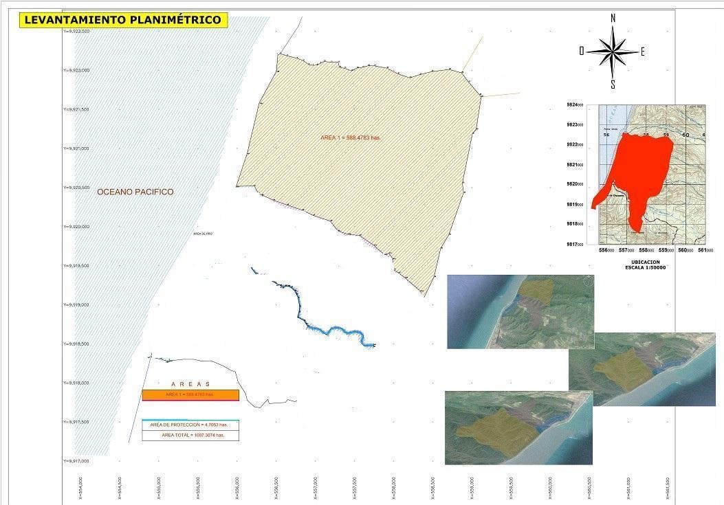 Terreno en Venta 588 Has Ideal Para Proyecto Turístico en Manabí, Manabí — imagen 2